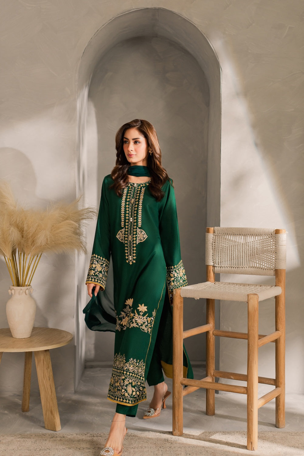 Leena (Stitched 3 Pcs)