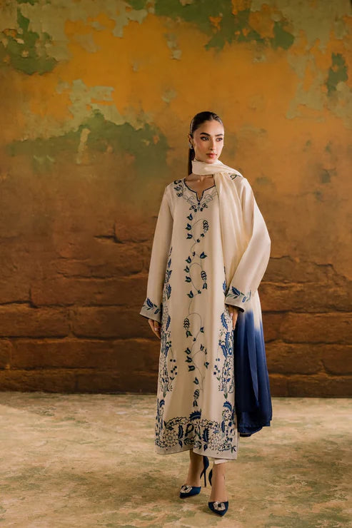 Aarina Embroided Long Length 3 PCs