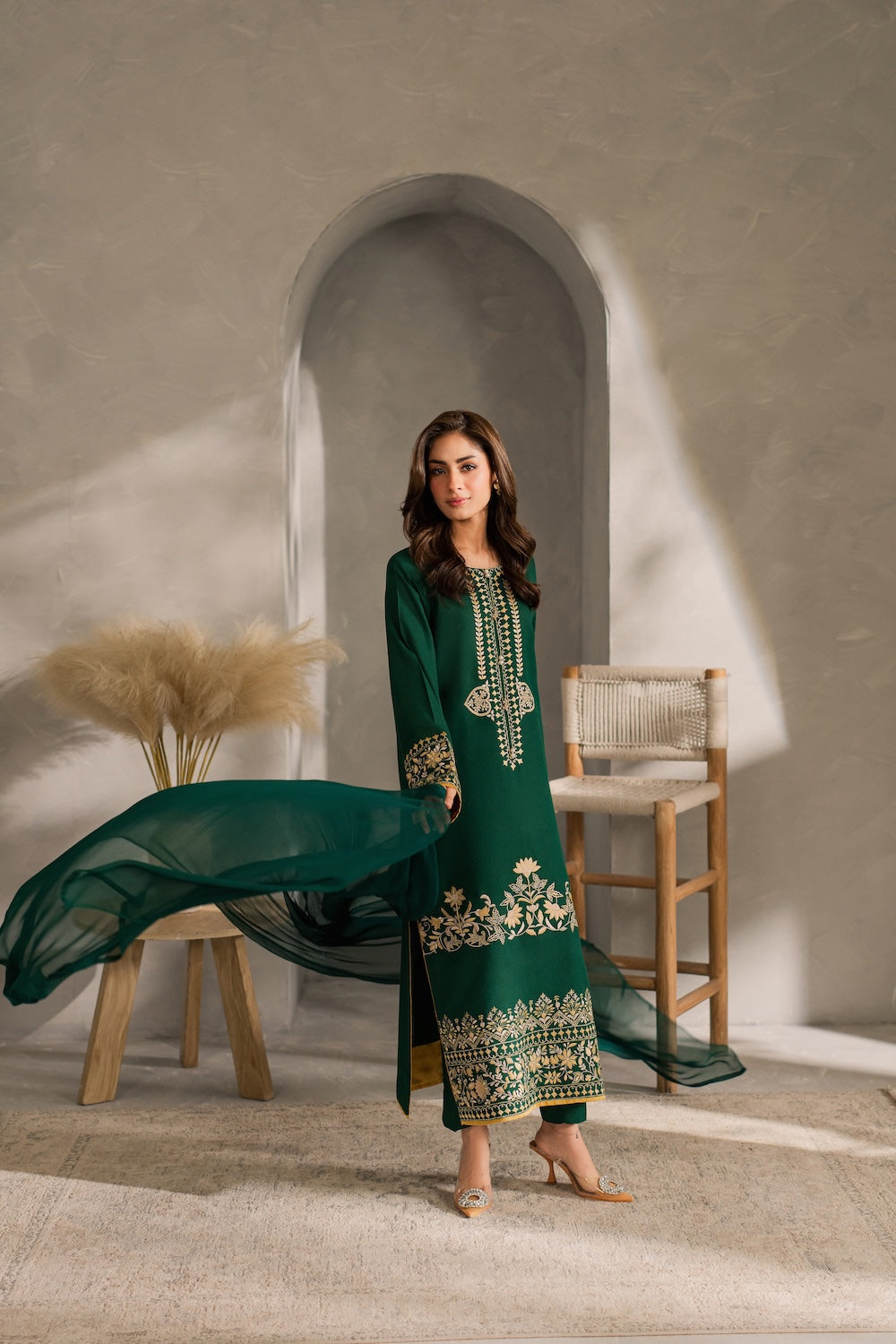 Leena (Stitched 3 Pcs)