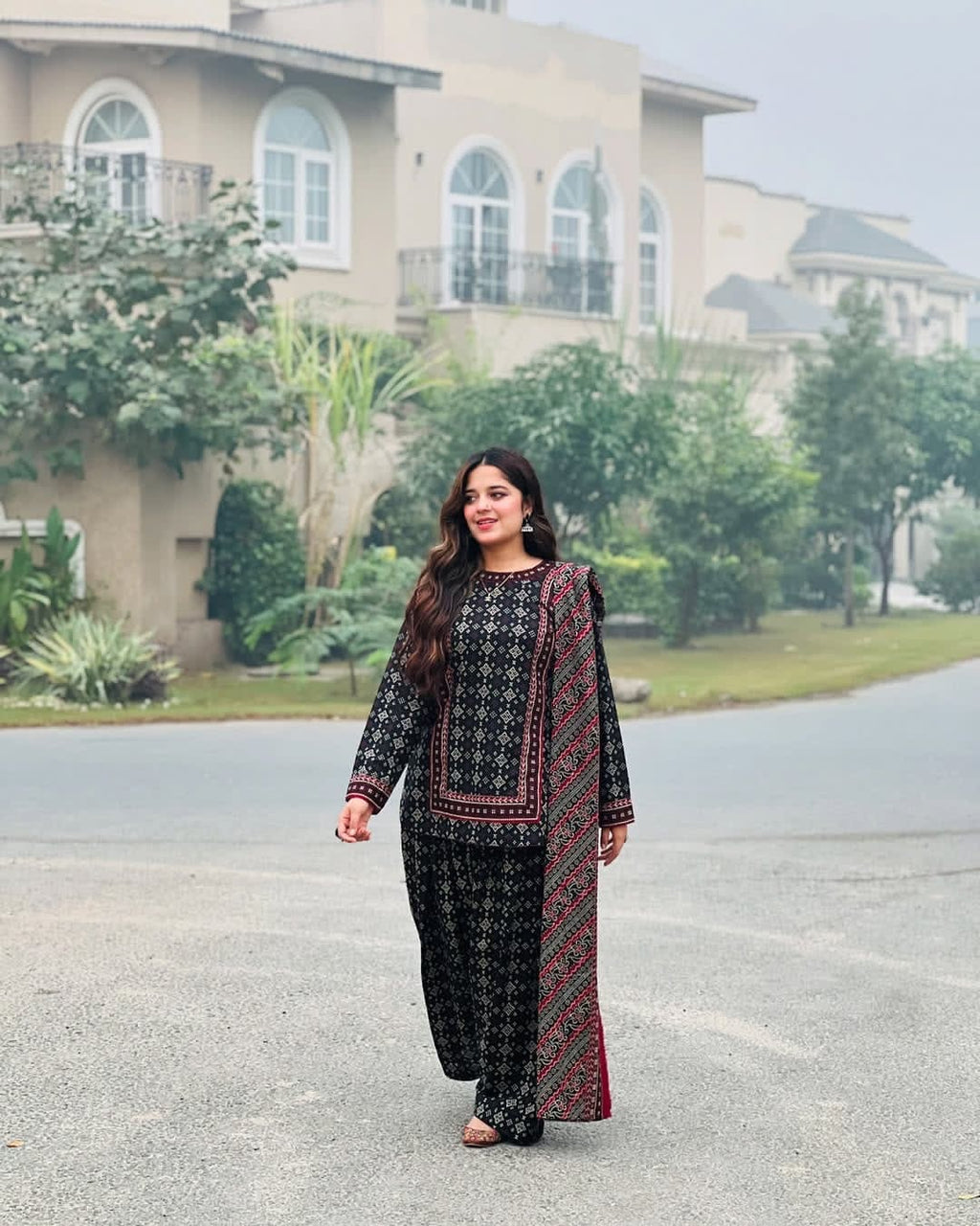 Hiba (Stitched 3 Pcs)