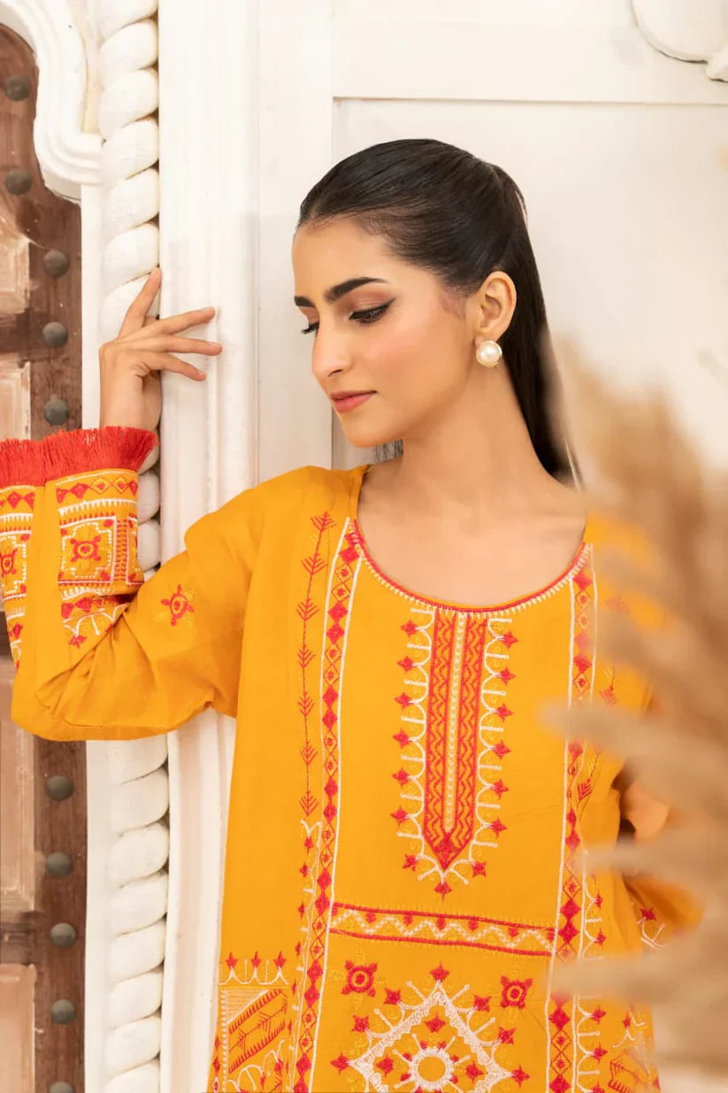 Jenifer Embroidery 2 Pcs