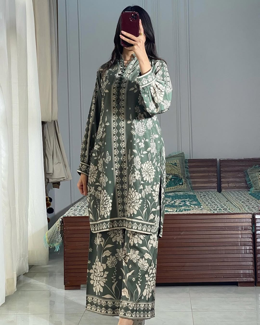 Angan (Stitched 2 Pcs)