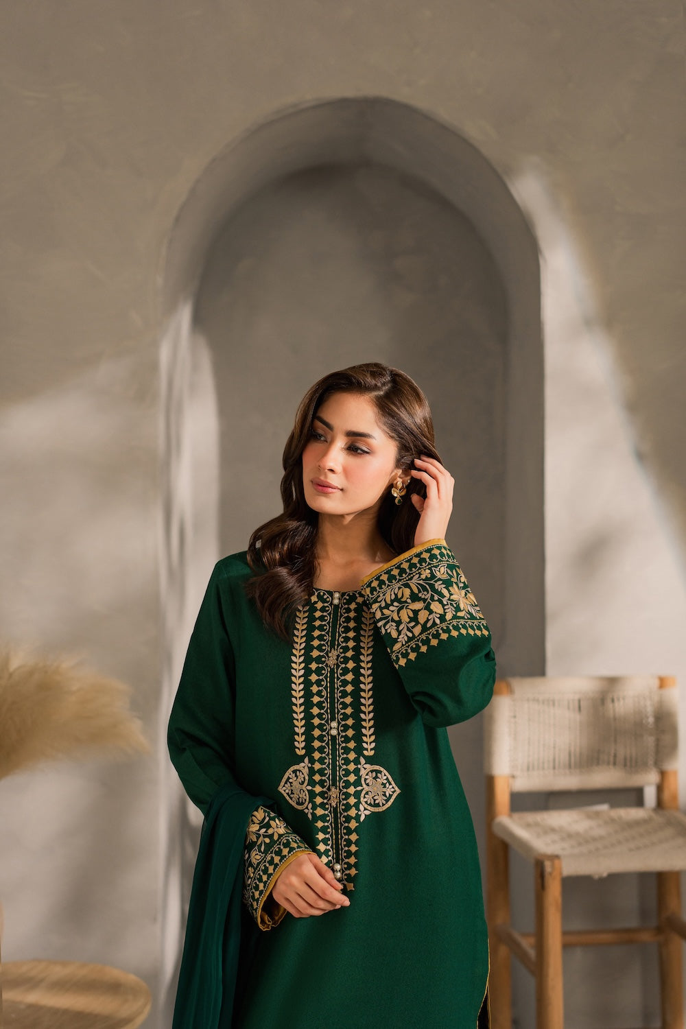 Leena (Stitched 3 Pcs)