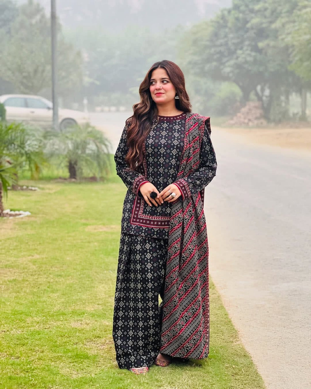 Hiba (Stitched 3 Pcs)