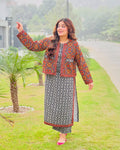 Ghazal Delight (Stitched 3 Pcs)