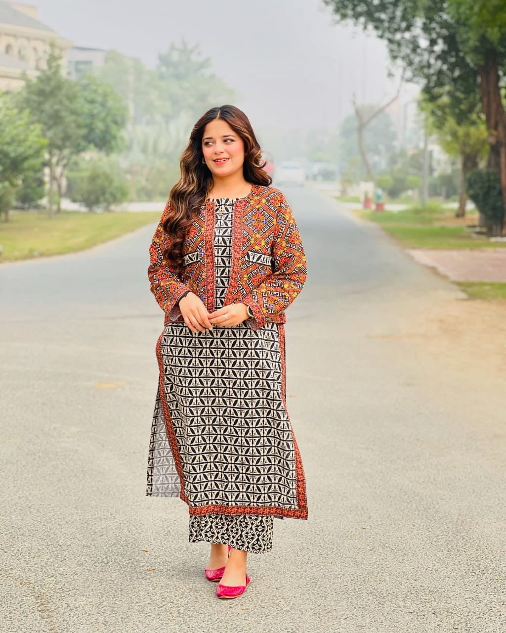 Ghazal Delight (Stitched 3 Pcs)