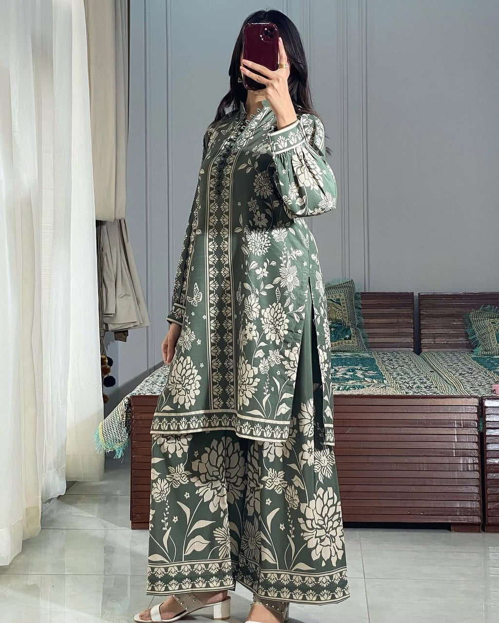 Angan (Stitched 2 Pcs)