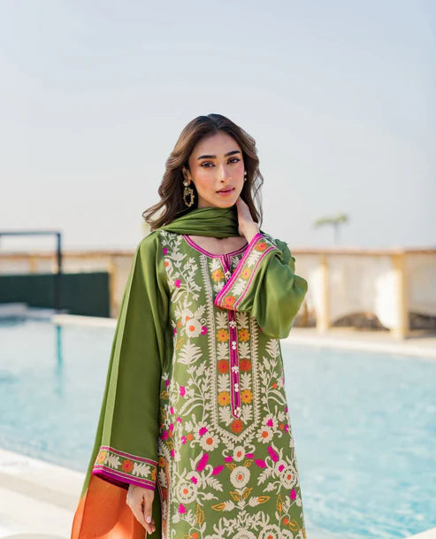 AROOSA (Embroided stitched 3 PCS)