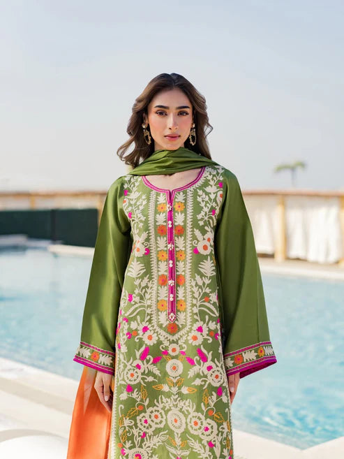 AROOSA (Embroided stitched 3 PCS)
