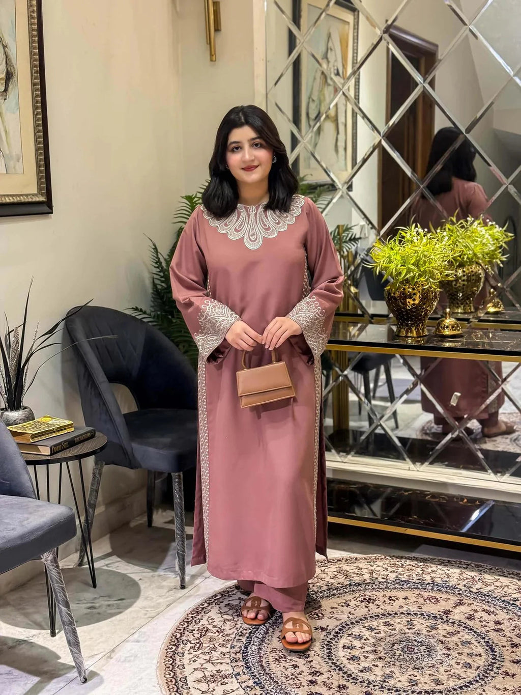 Minaal (Stitched 2 Pcs)