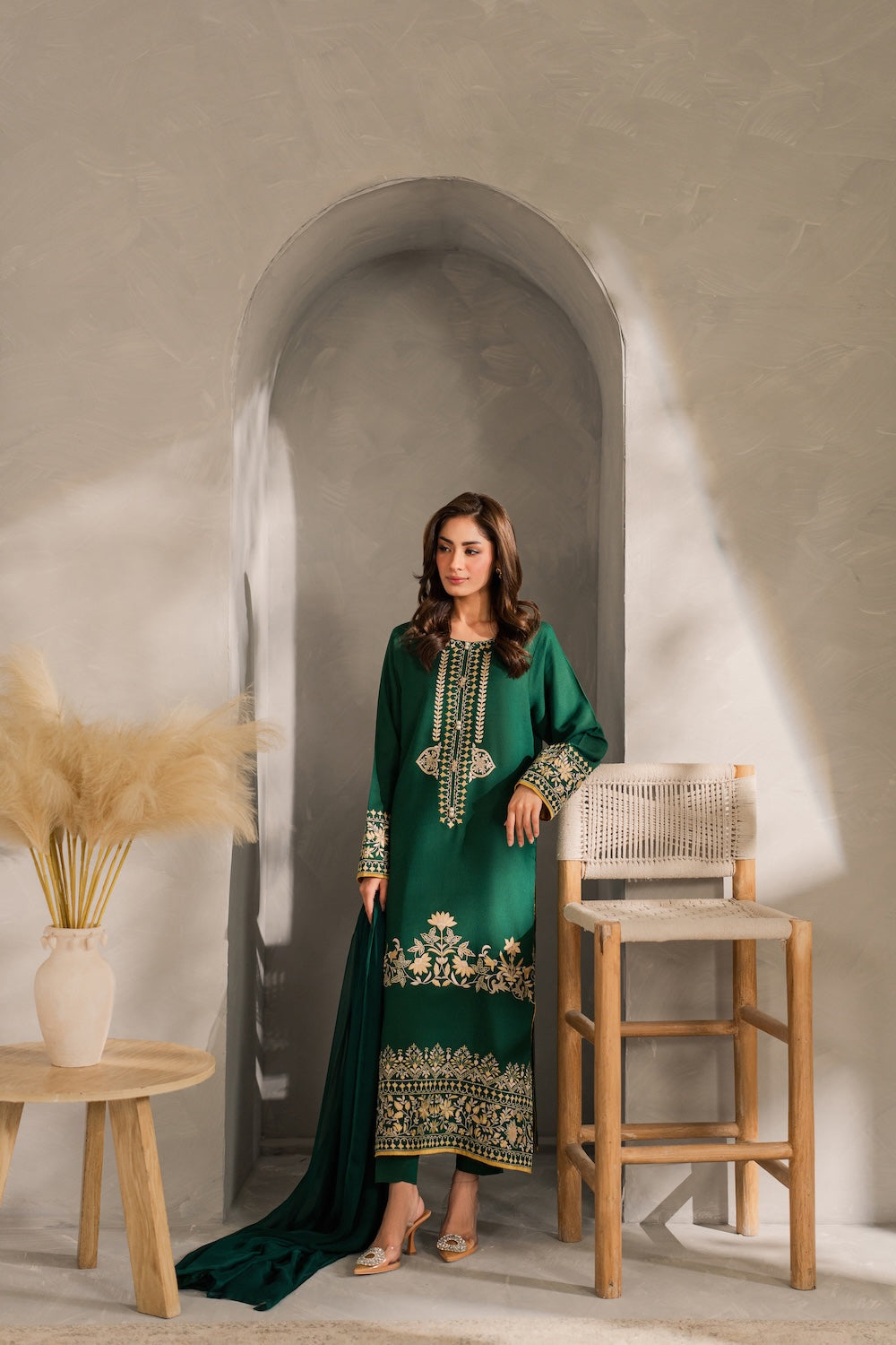Leena (Stitched 3 Pcs)