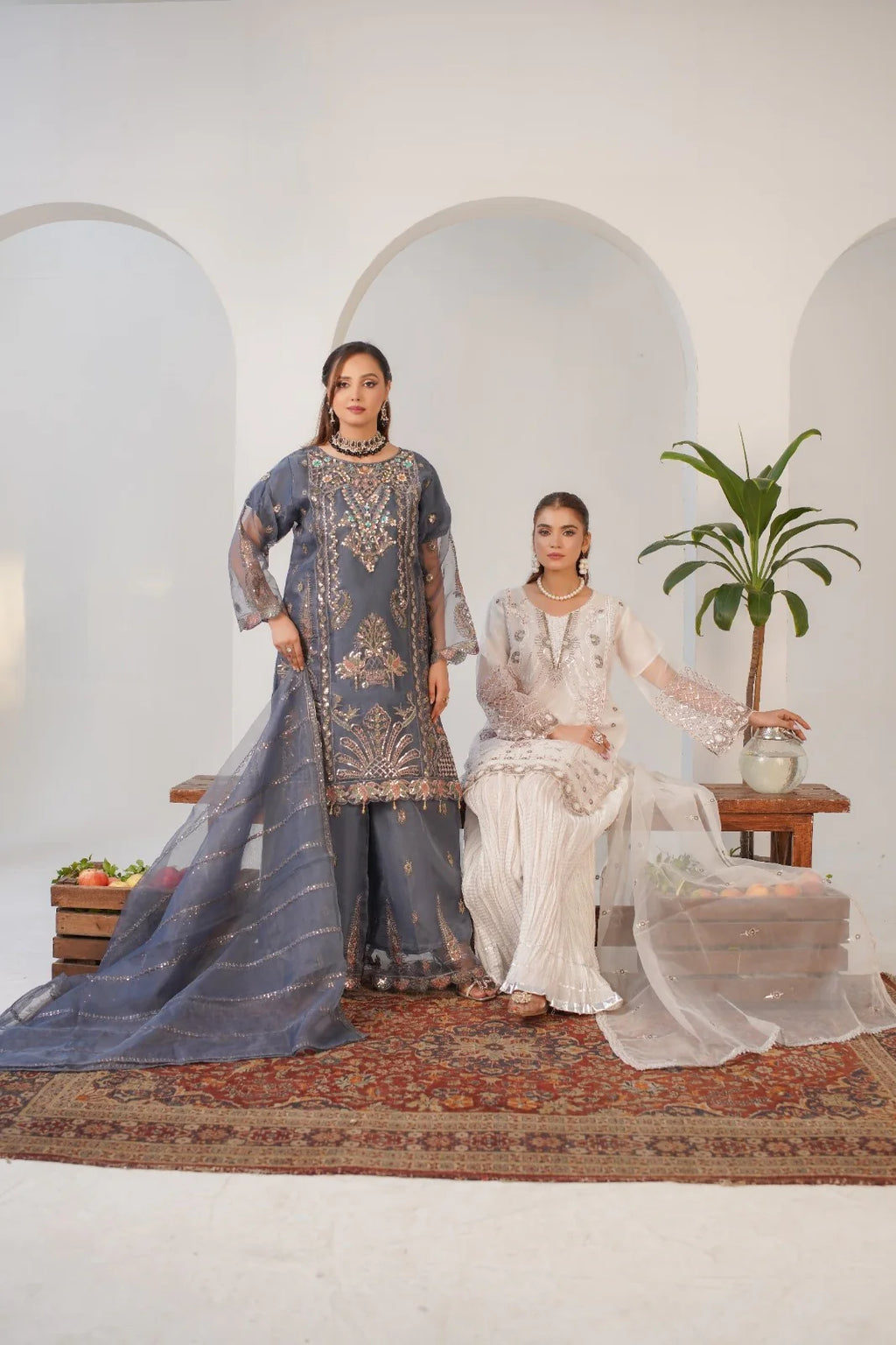 Payal Gray (Stitched 3 Pcs)