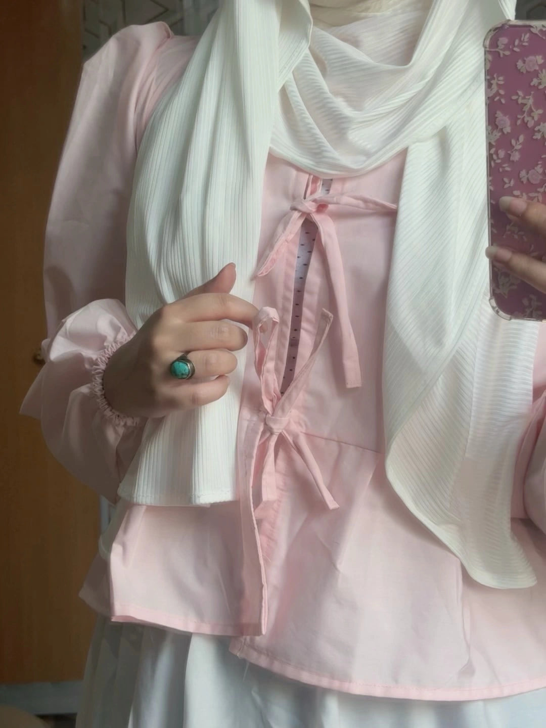 Sheelay Top and Skirt (Stitched 3 Pcs )