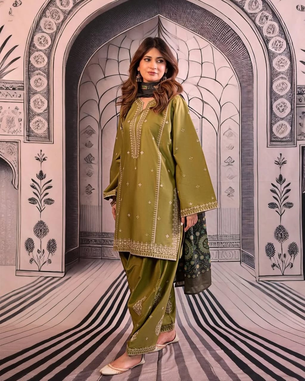 Nihal (Stitched 2 Pcs)