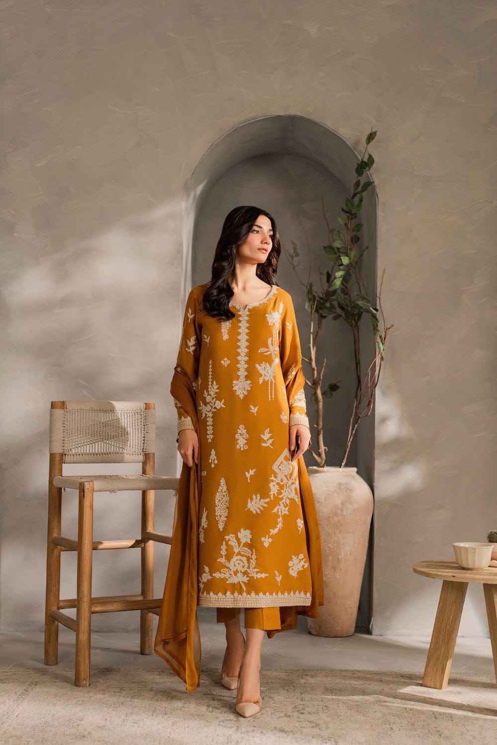 Rumi (Stitched 3 Pcs)