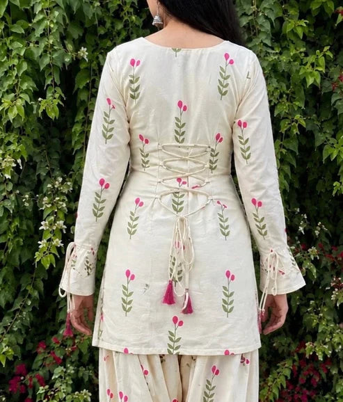 Zubiya (Farshi Shlwar stitched 2 PCS)