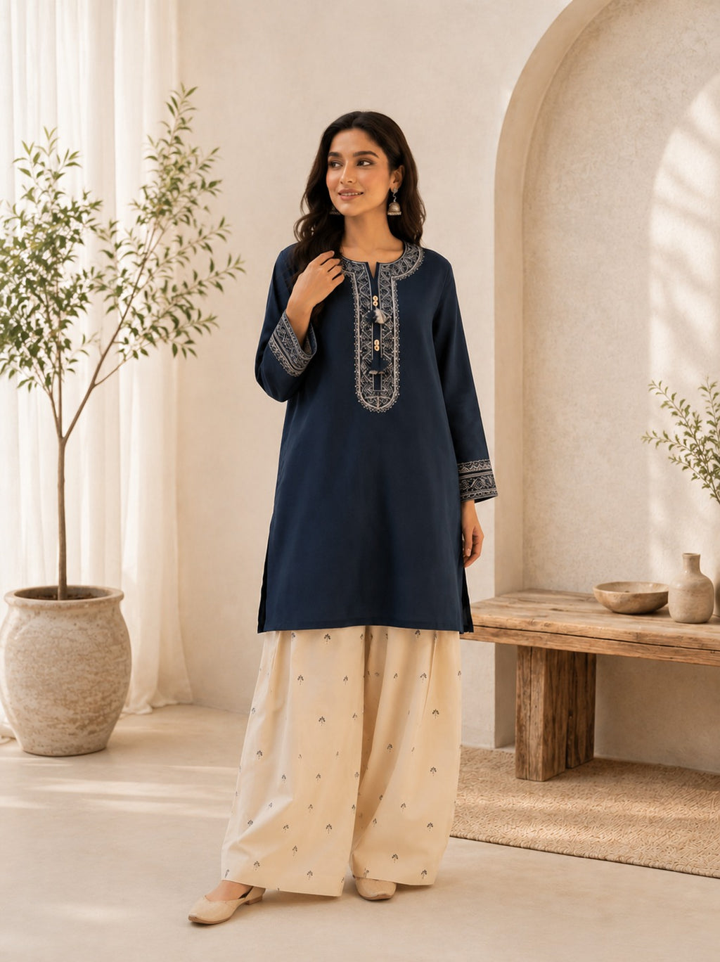 Sareena  (Stitched 2 Pcs)